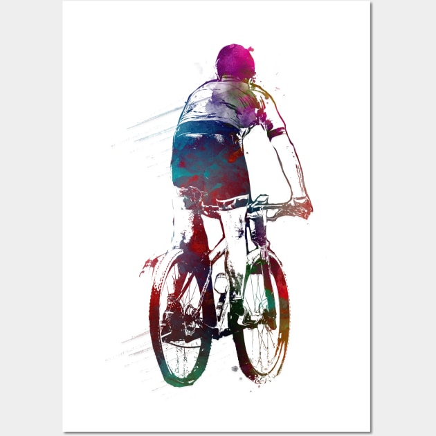 Cycling Bike sport art #cycling #sport #biking Wall Art by JBJart